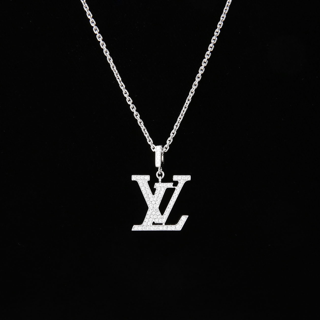 LOUIS VUITTON(USED)루이비통 Q93670 이딜 블라썸 LV 다이아 목걸이